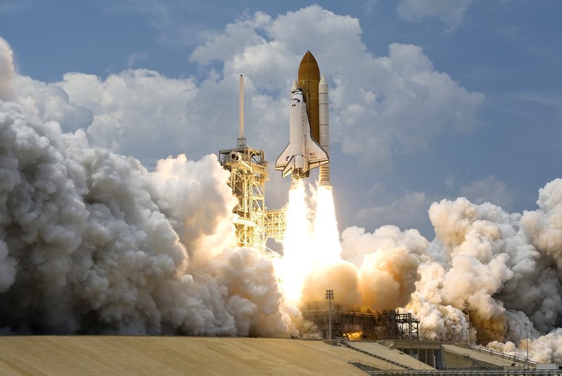 Space Shuttle Liftoff